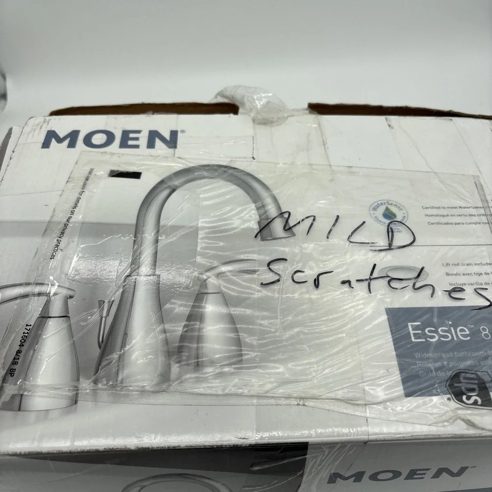 MOEN Essie 84716  High-Arc Widespread Chrome Bathroom Faucet
